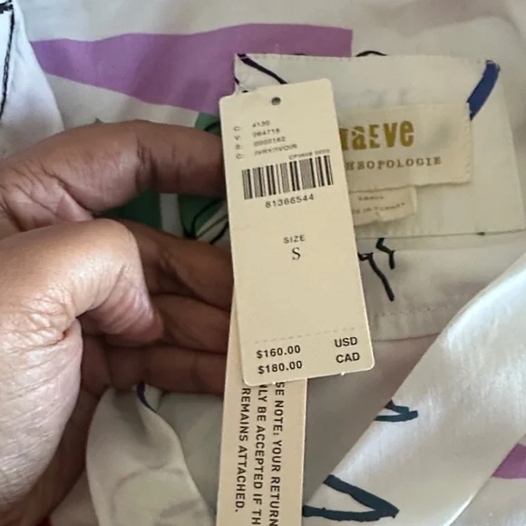 Anthropologie Asymmetrical Floral Dress - Multicolor - Picture 3 of 6